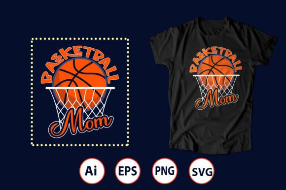 Basketball T-shirt Design 05 Graphics and T-Shirt Designs Review