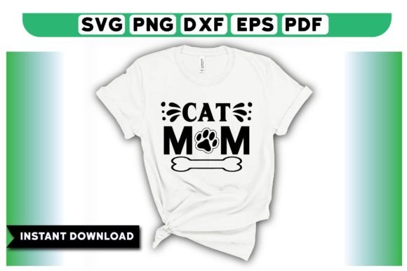Cat Mom T Shirt Design Graphics Review