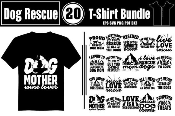 Dog Rescue T-Shirt Design Bundle Review
