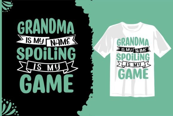 Grandparent’s Typography T Shirt Design, Graphics